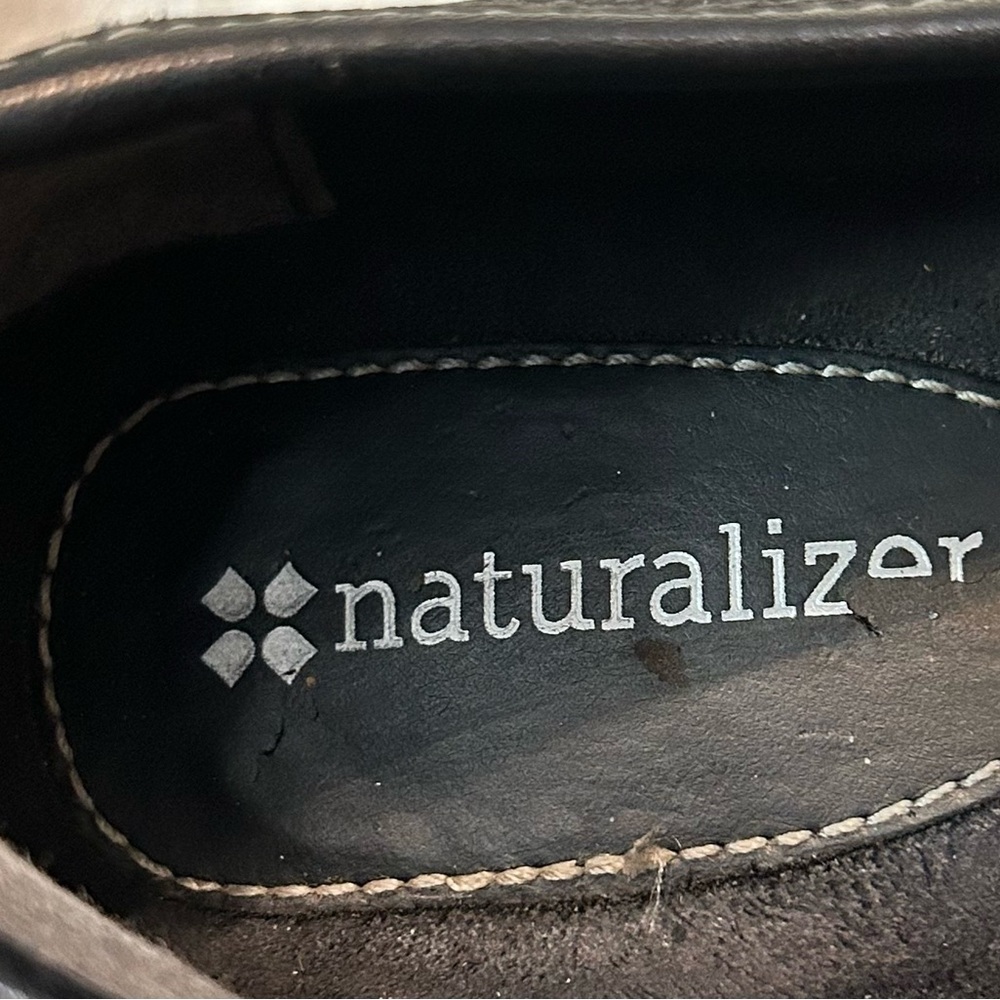 Naturalizer Sheridan Black Leather Mary Jane Flats Women's size 8M - Picture 4 of 14